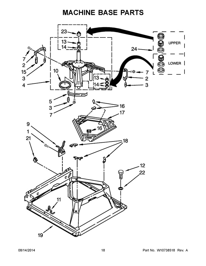 Diagram for MGT3800XW3