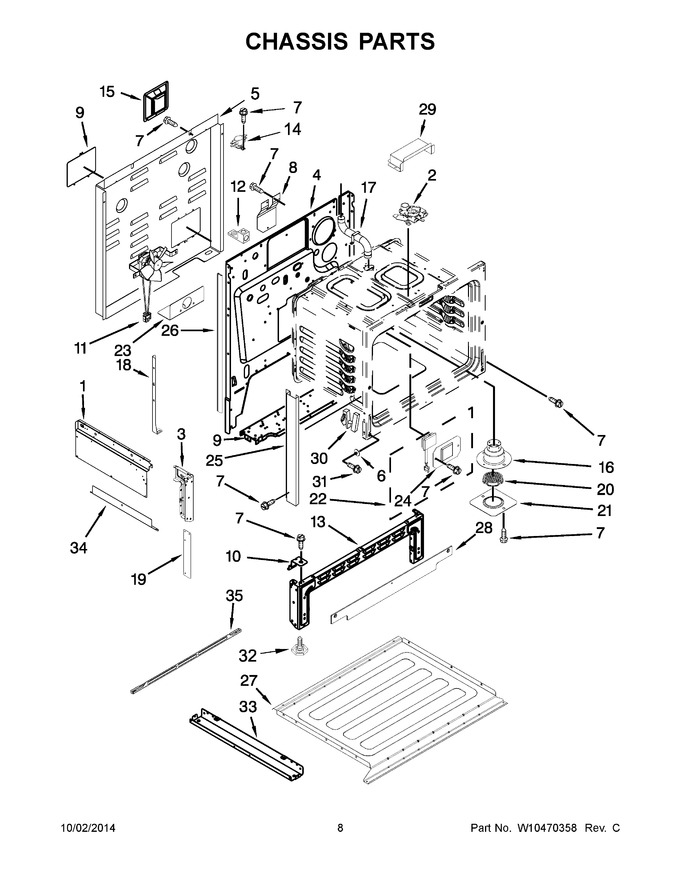 Diagram for JES9800CAF01