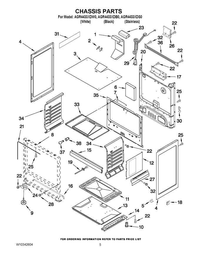 Diagram for AGR4433XDW0