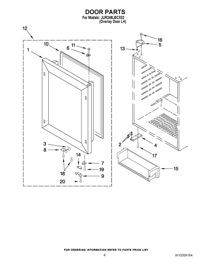 Diagram for JUR248LBCX02