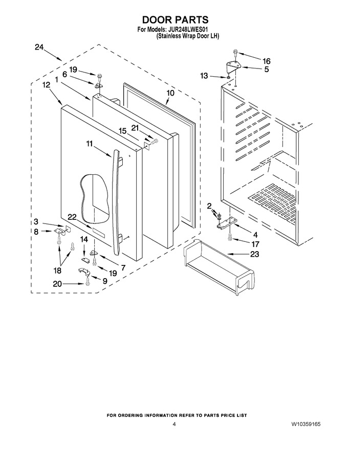 Diagram for JUR248LWES01