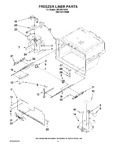 Diagram for 06 - Freezer Liner Parts