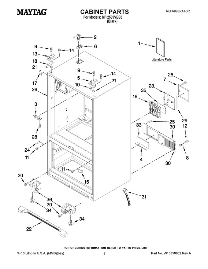 Diagram for MFI2569VEB3