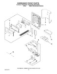 Diagram for 08 - Dispenser Front Parts
