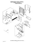 Diagram for 09 - Dispenser Front Parts