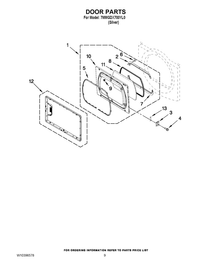 Diagram for 7MMGDX700YL0