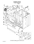 Diagram for 02 - Cabinet Parts