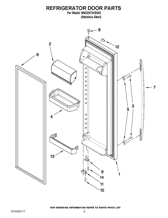 Diagram for MSD2573VES02