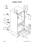 Diagram for 02 - Cabinet Parts