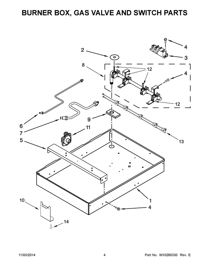 Diagram for JGC1430ADW14