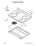 Diagram for 02 - Cooktop Parts