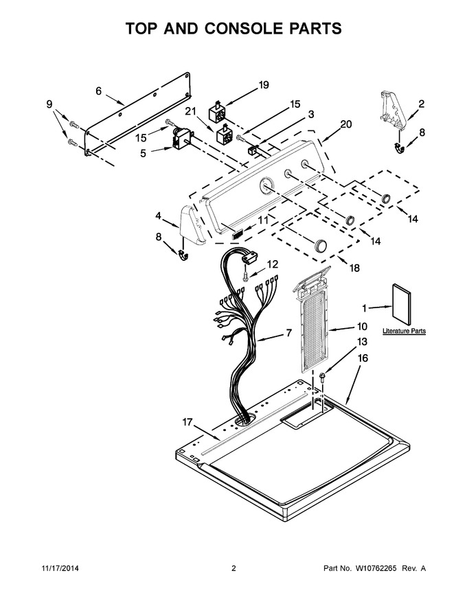 Diagram for MGDC215EW0