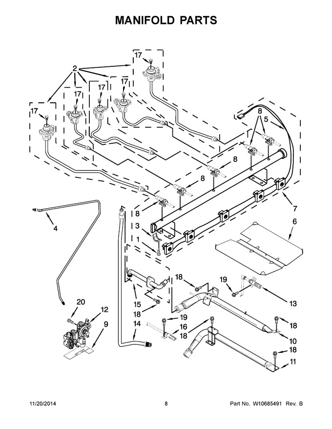 Diagram for MGR8700DE0