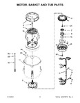 Diagram for 04 - Motor, Basket And Tub Parts