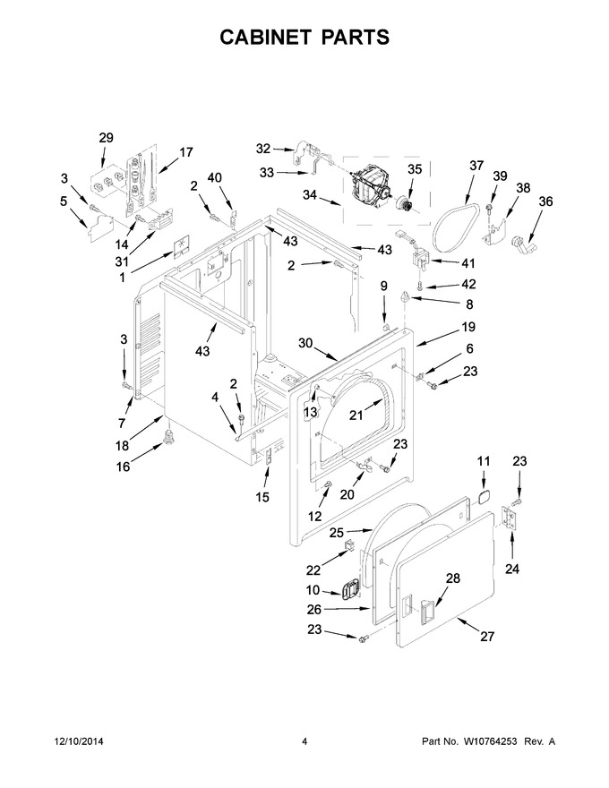 Diagram for MEDC215EW0