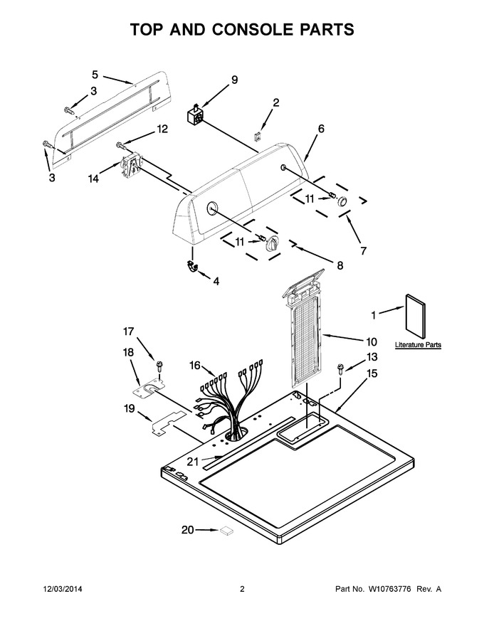 Diagram for NED4655EW0