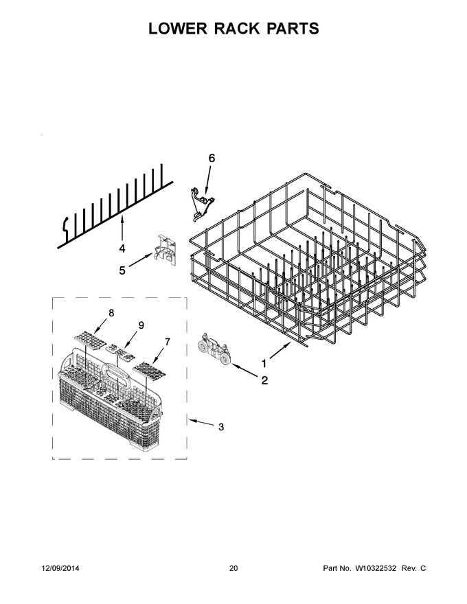 Diagram for JDB3650AWF3