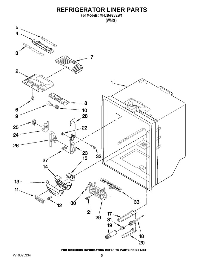 Diagram for MFD2562VEW4