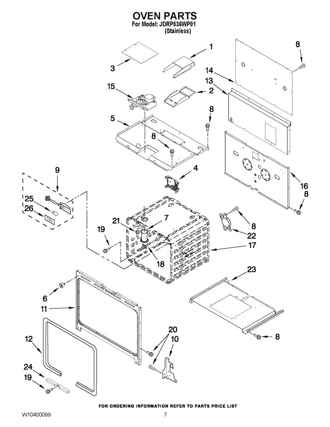 Diagram for JDRP536WP01