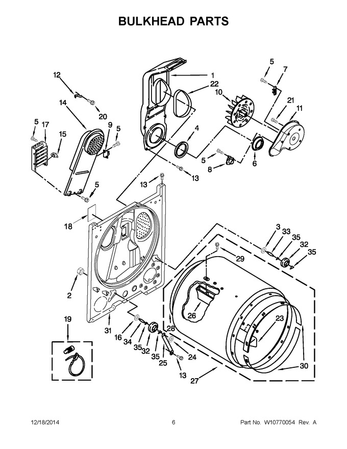 Diagram for YNED4655EW0