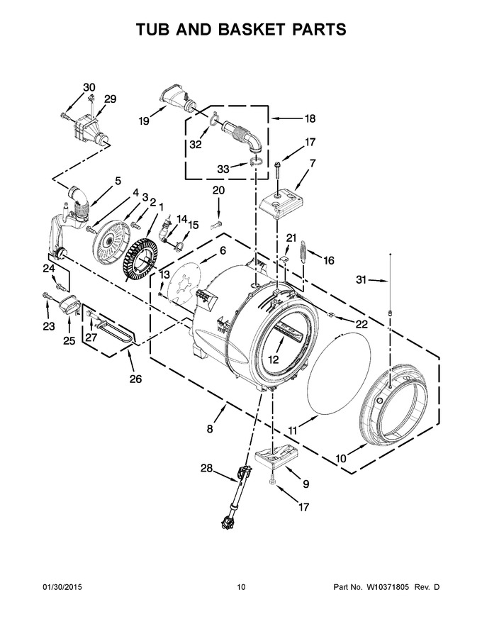 Diagram for MHW7000XW1