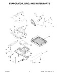 Diagram for 03 - Evaporator, Grid, And Water Parts