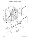 Diagram for 06 - Tub And Frame Parts