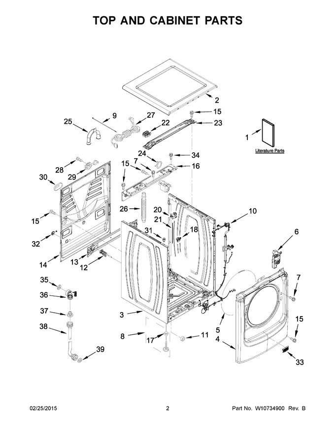 Diagram for 7MMHW7100DW0