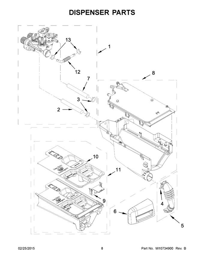 Diagram for 7MMHW7100DW0