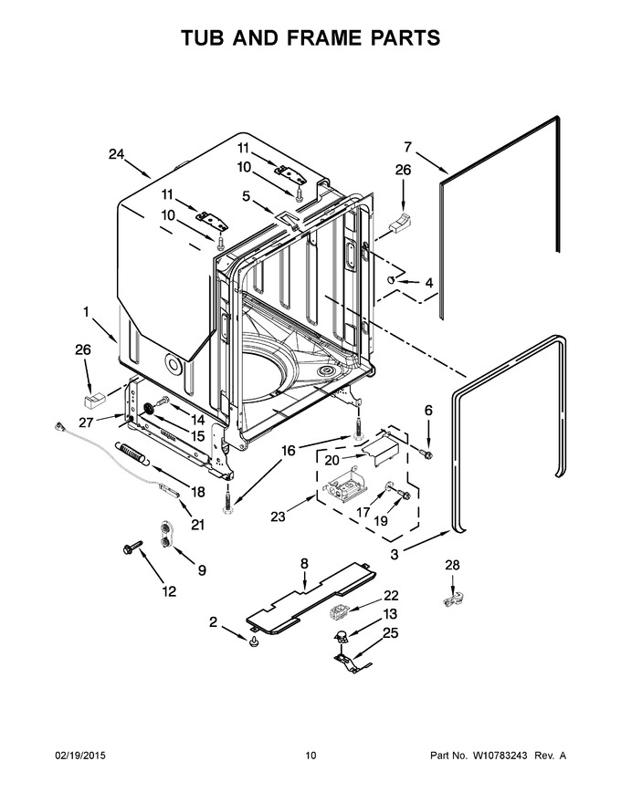 Diagram for JDB8200AWS4