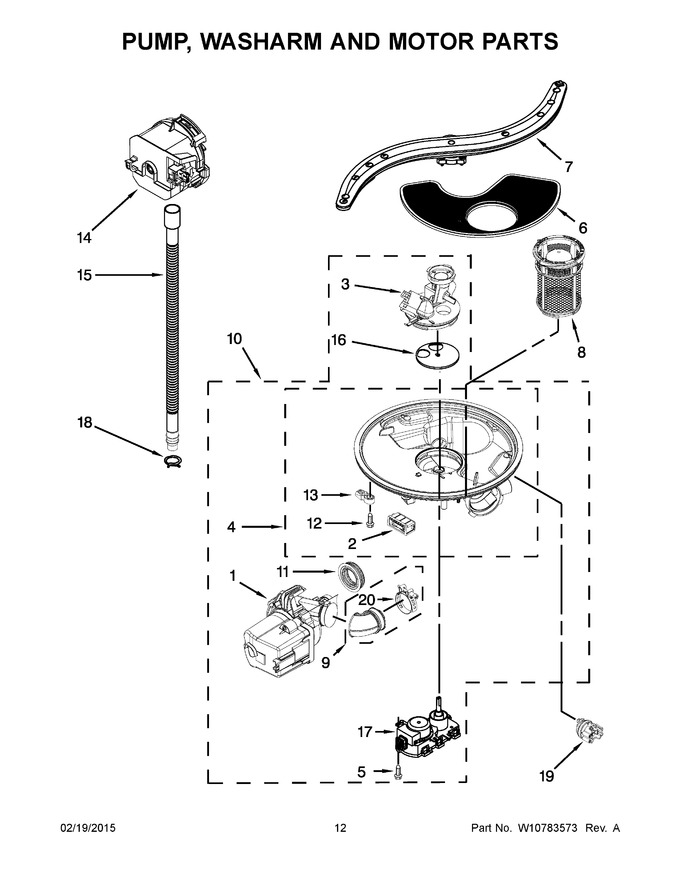 Diagram for JDB8700AWS4