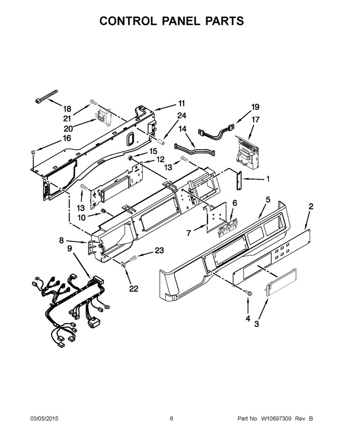 Diagram for MHN30PDCXW0
