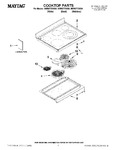 Diagram for 01 - Cooktop Parts