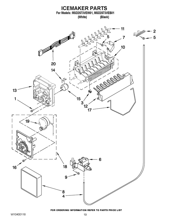 Diagram for MSD2573VEB01