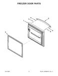 Diagram for 04 - Freezer Door Parts