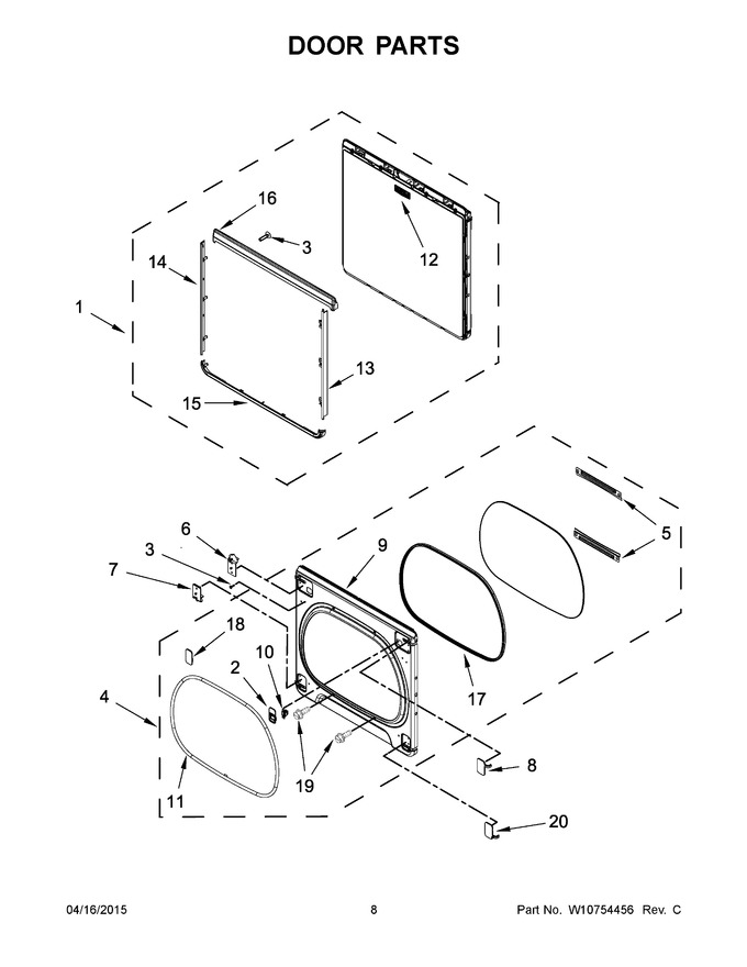 Diagram for MEDB855DC0