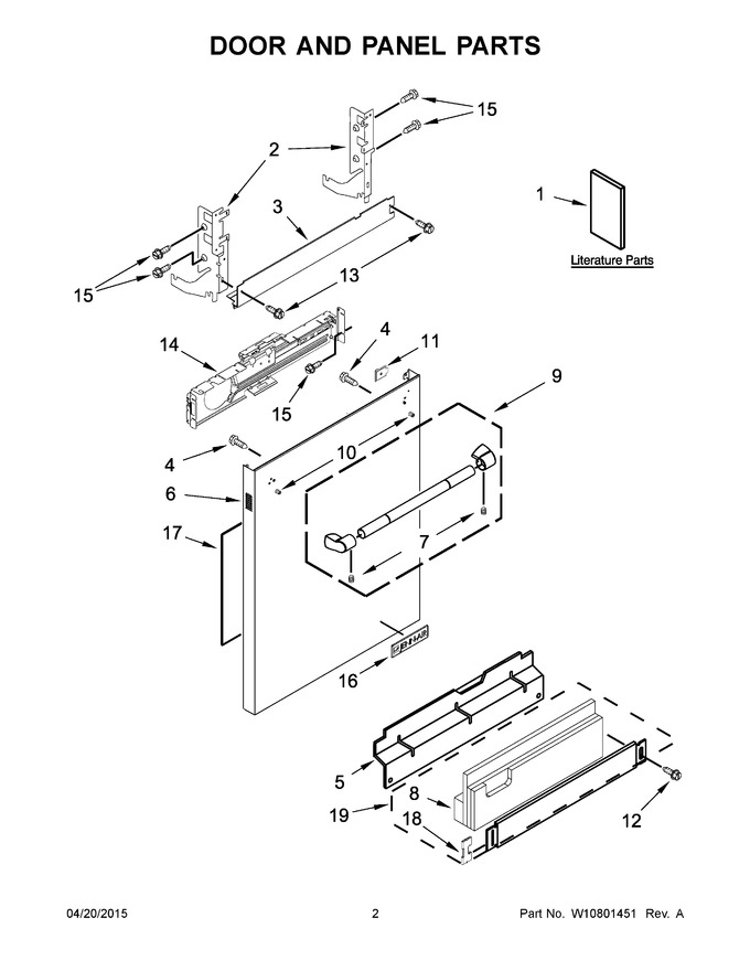 Diagram for JDB9000CWP1