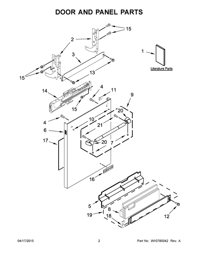Diagram for JDB9800CWP1