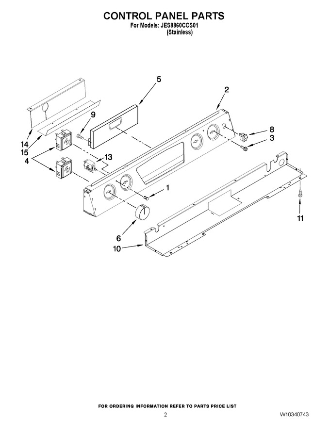 Diagram for JES8860CCS01