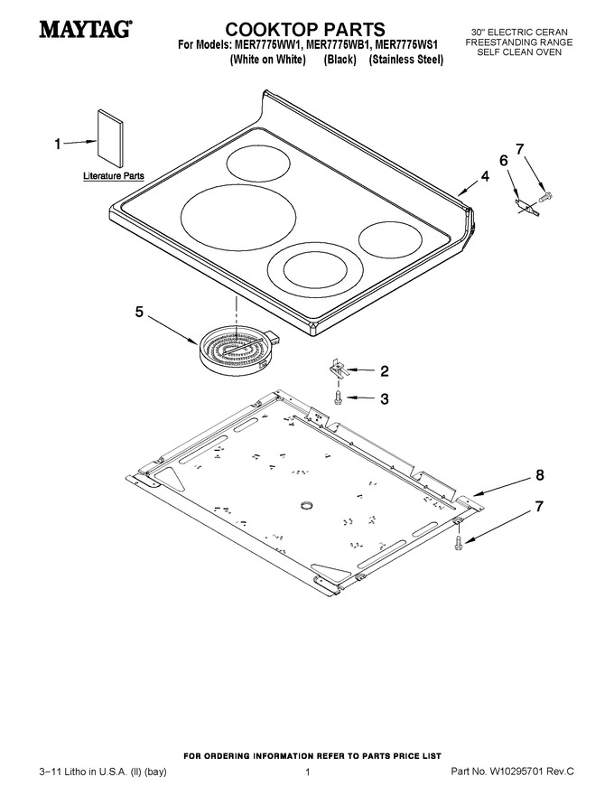 Diagram for MER7775WB1