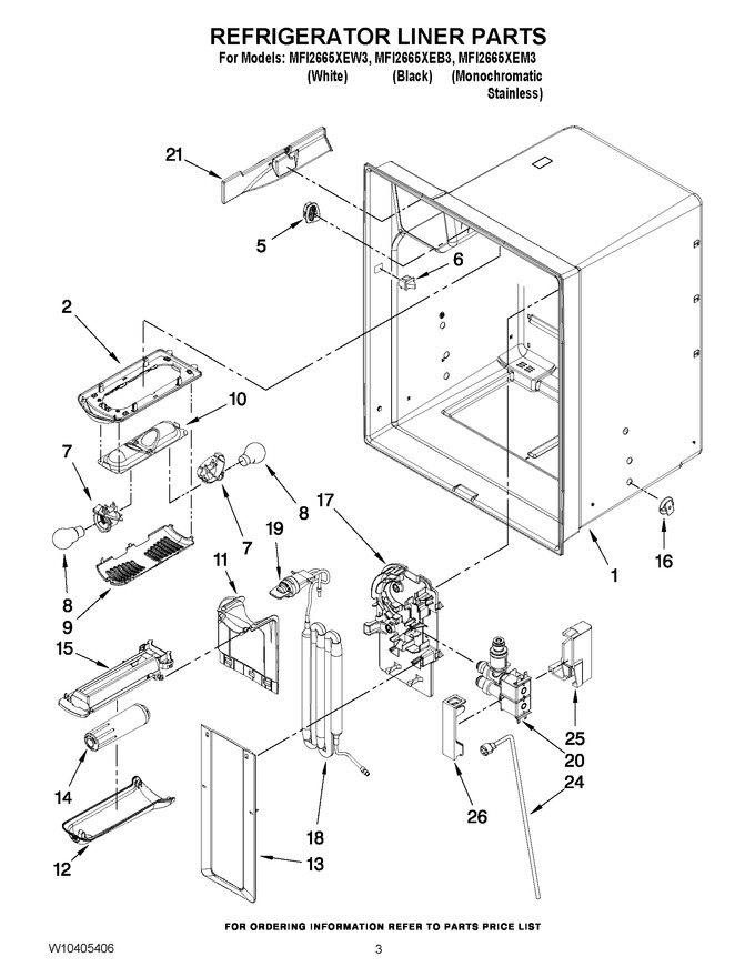 Diagram for MFI2665XEW3