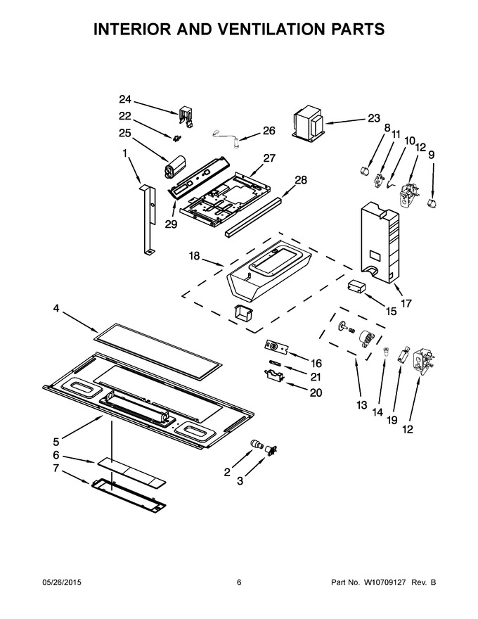 Diagram for YAMV1160VAW6
