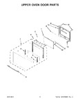 Diagram for 04 - Upper Oven Door Parts