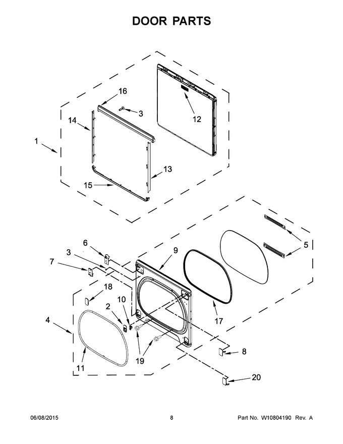 Diagram for MEDB855DC1