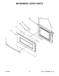 Diagram for 09 - Microwave Door Parts