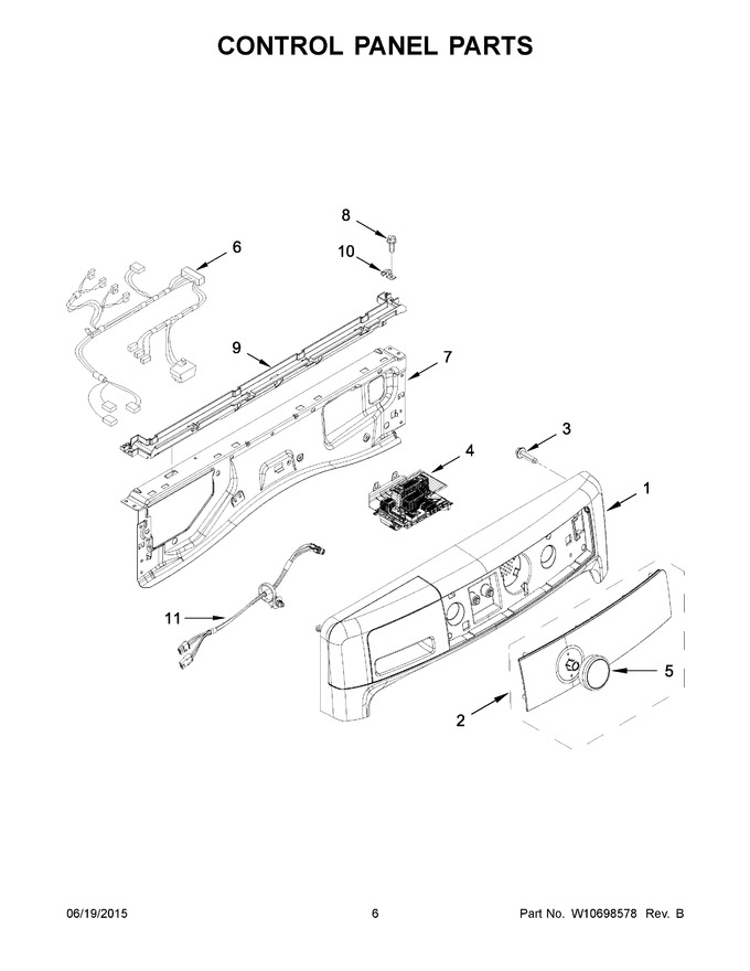 Diagram for MHW7100DC0