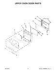 Diagram for 04 - Upper Oven Door Parts