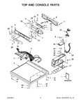 Diagram for 02 - Top And Console Parts