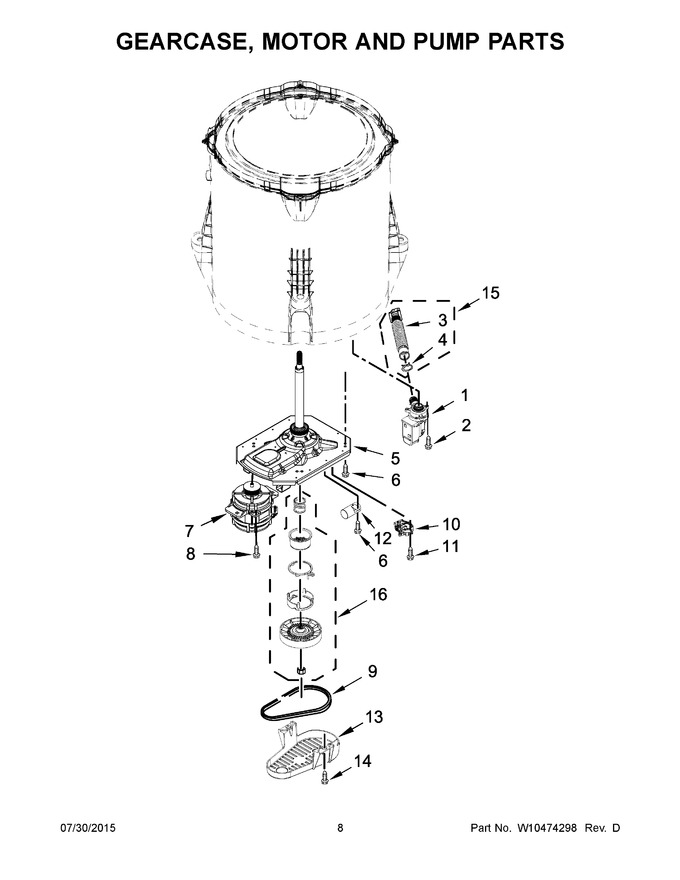 Diagram for MVW18MNAWW0