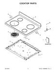 Diagram for 02 - Cooktop Parts